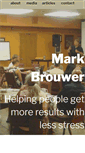 Mobile Screenshot of markbrouwer.com