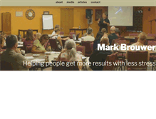 Tablet Screenshot of markbrouwer.com